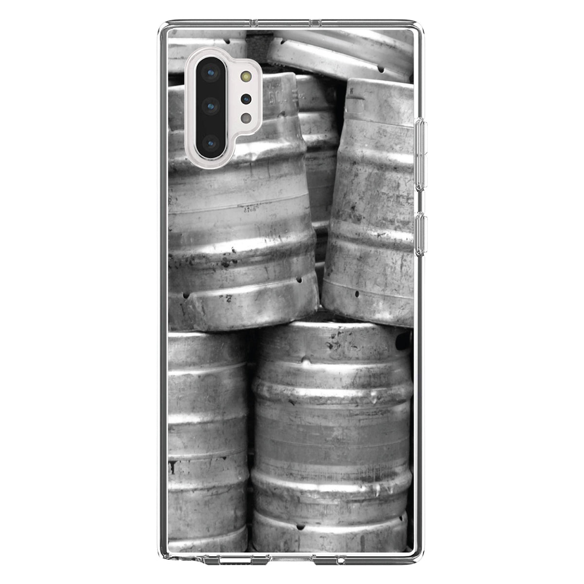 Beer Kegs Clear Shockproof iPhone Case, view 10