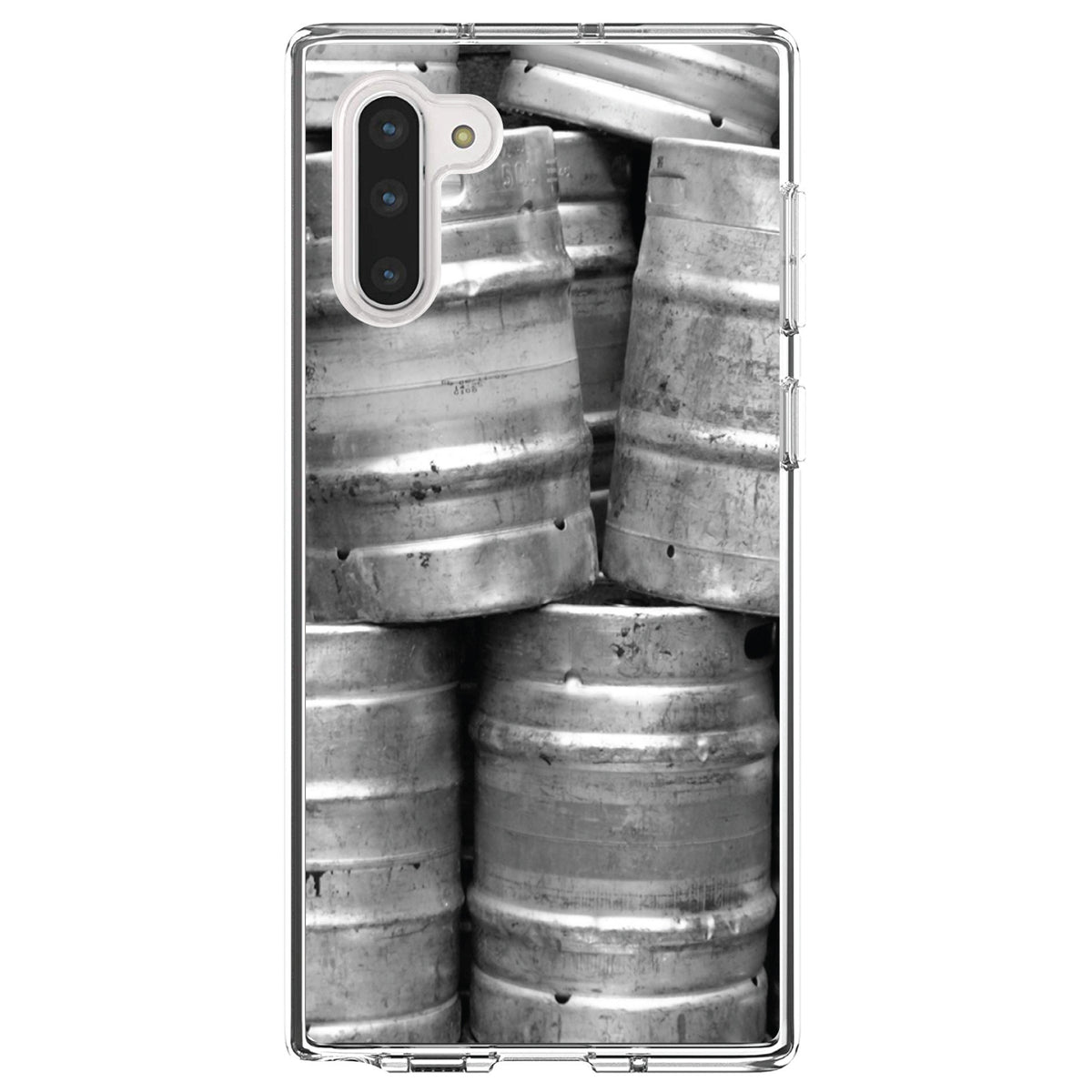 Beer Kegs Clear Shockproof iPhone Case, view 9