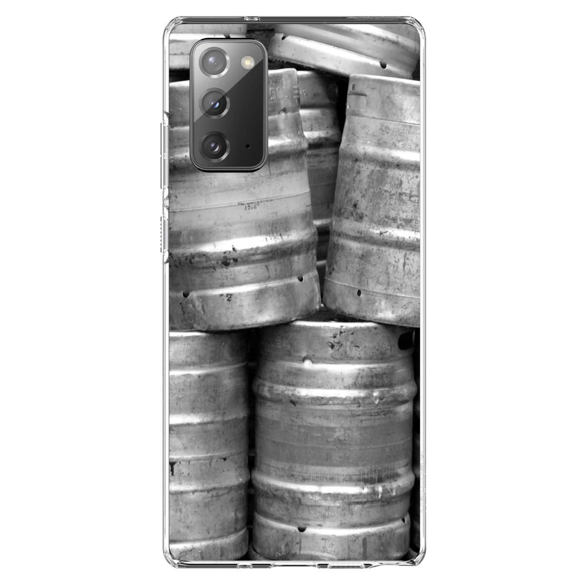 Beer Kegs Clear Shockproof iPhone Case, view 7