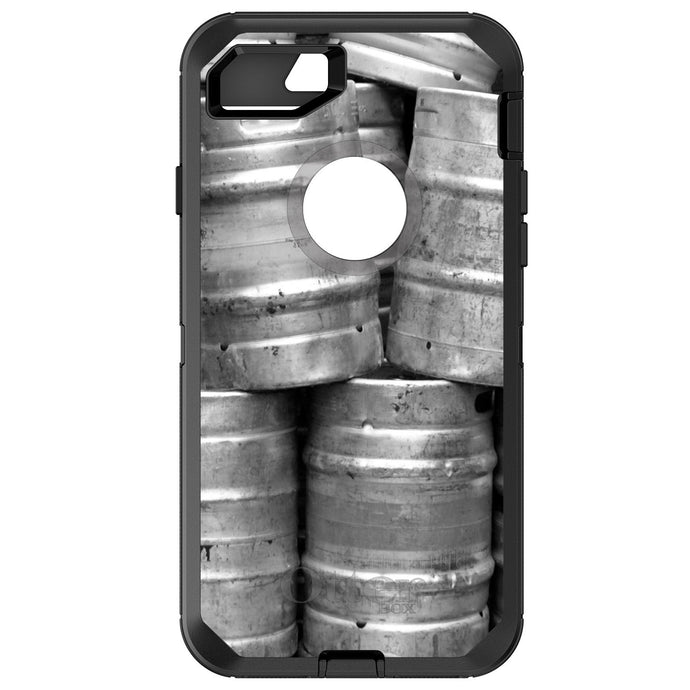 DistinctInk™ OtterBox Defender Series Case for Apple iPhone / Samsung Galaxy / Google Pixel - Beer Kegs