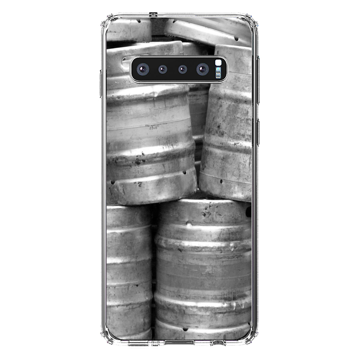 Beer Kegs Clear Shockproof iPhone Case, view 17