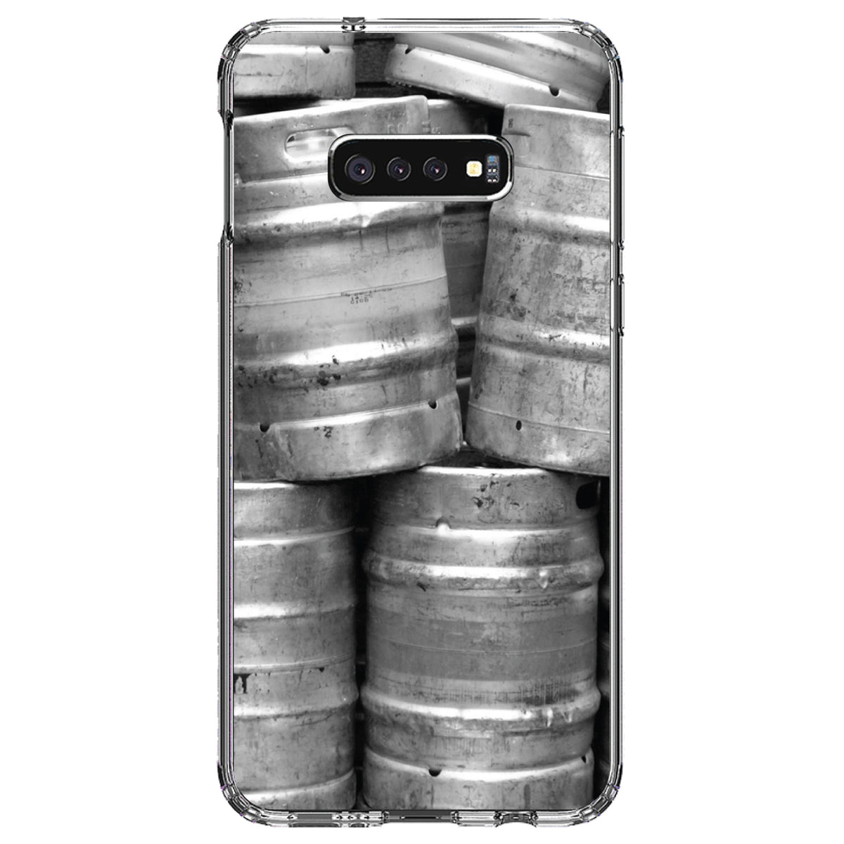 Beer Kegs Clear Shockproof iPhone Case, view 18