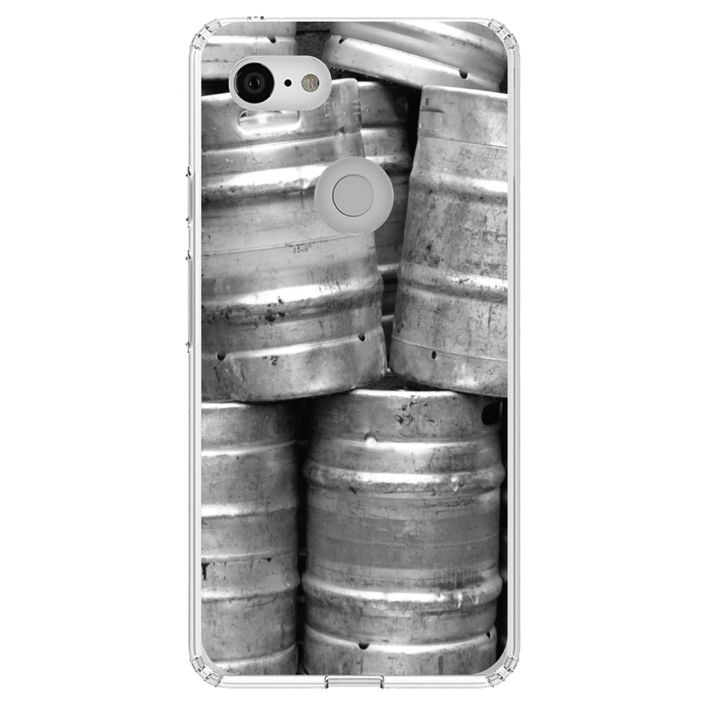 Beer Kegs Clear Shockproof iPhone Case, view 22
