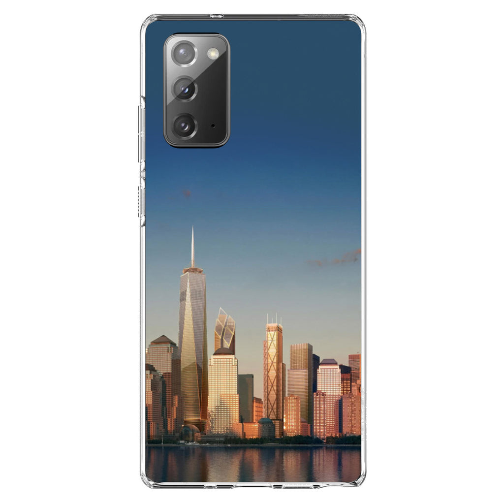 New York Skyline New Clear Shockproof iPhone Case, view 7