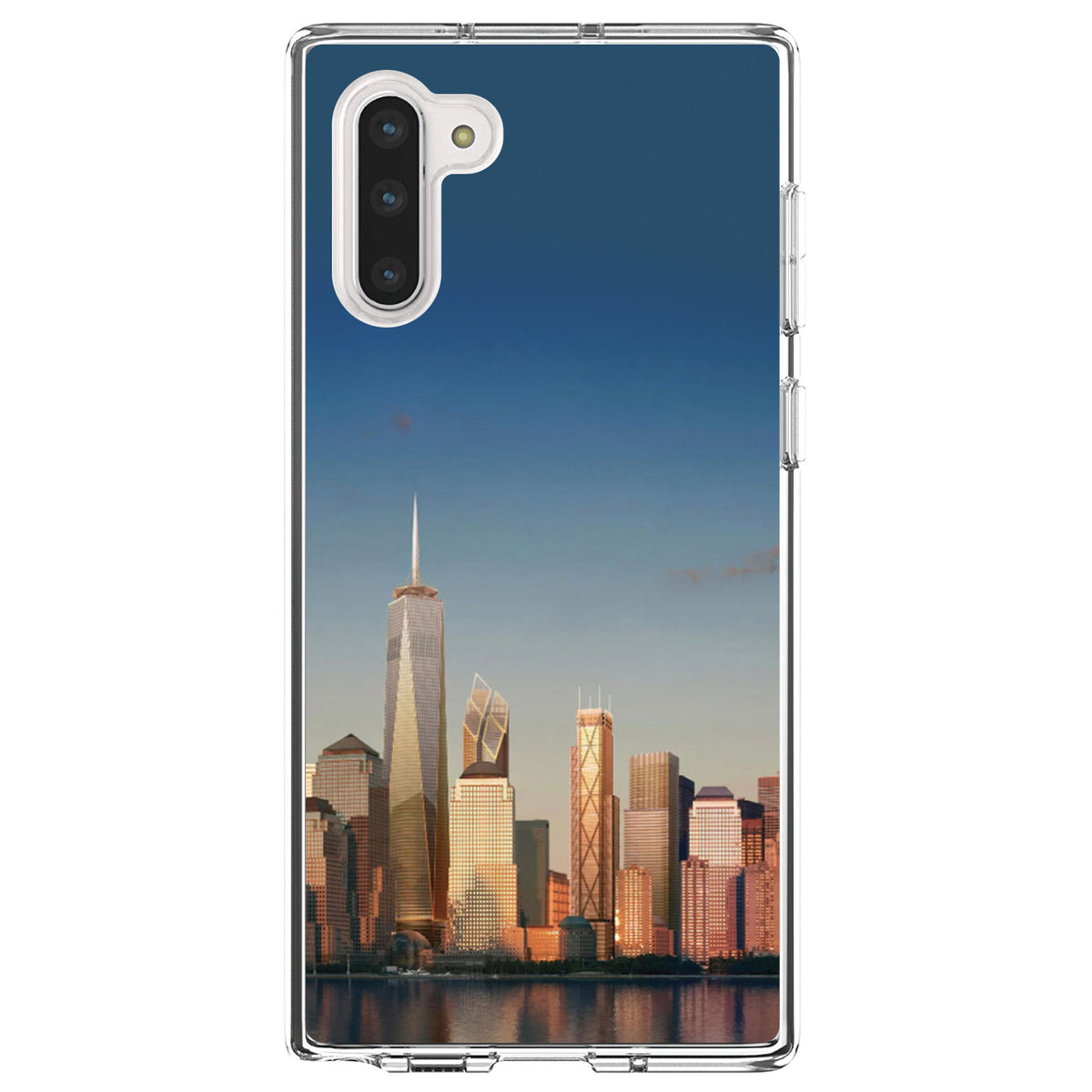 New York Skyline New Clear Shockproof iPhone Case, view 9