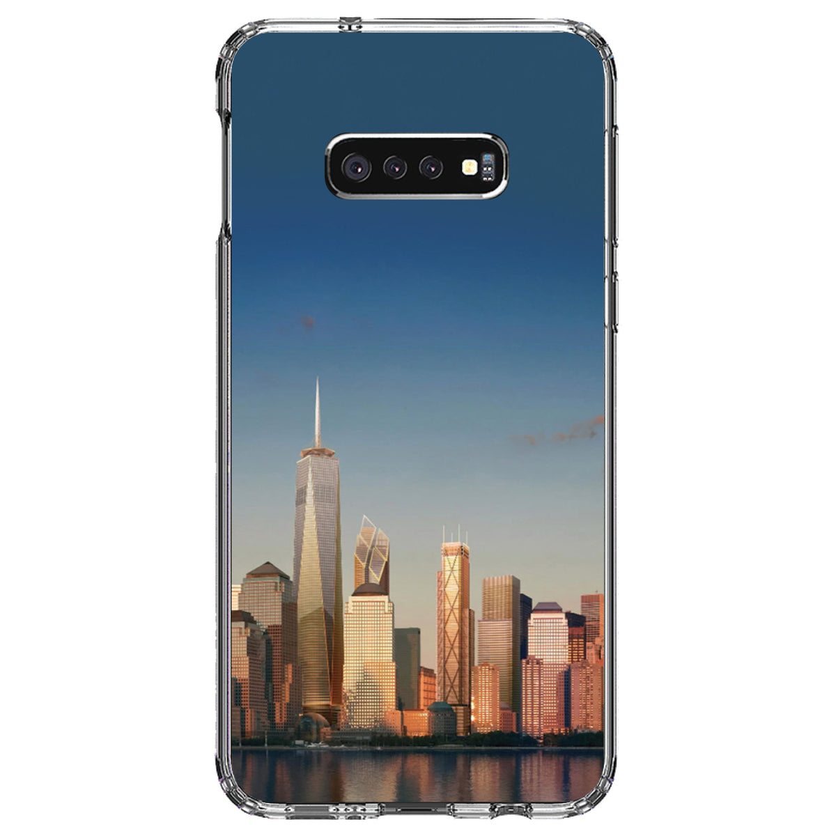 New York Skyline New Clear Shockproof iPhone Case, view 18