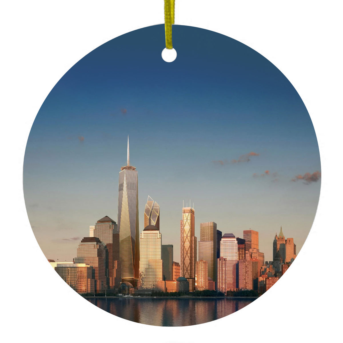 New York Skyline New Ceramic Ornament