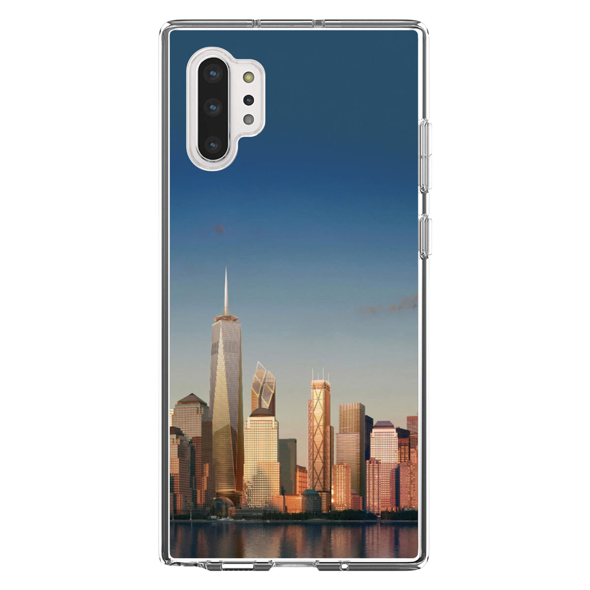 New York Skyline New Clear Shockproof iPhone Case, view 10