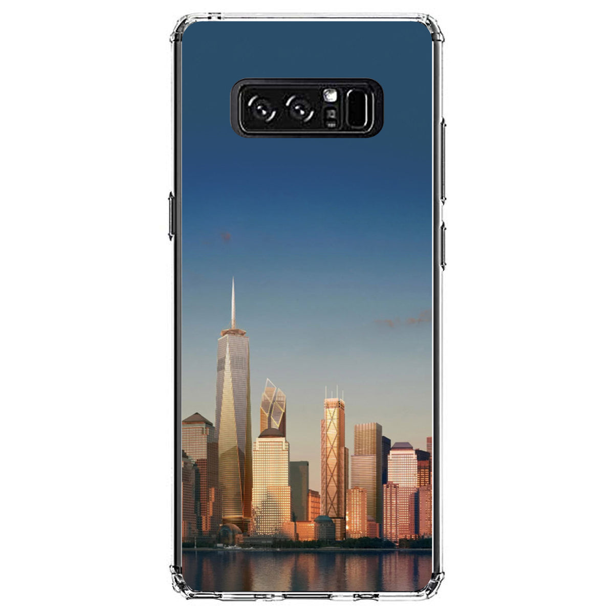 New York Skyline New Clear Shockproof iPhone Case, view 12