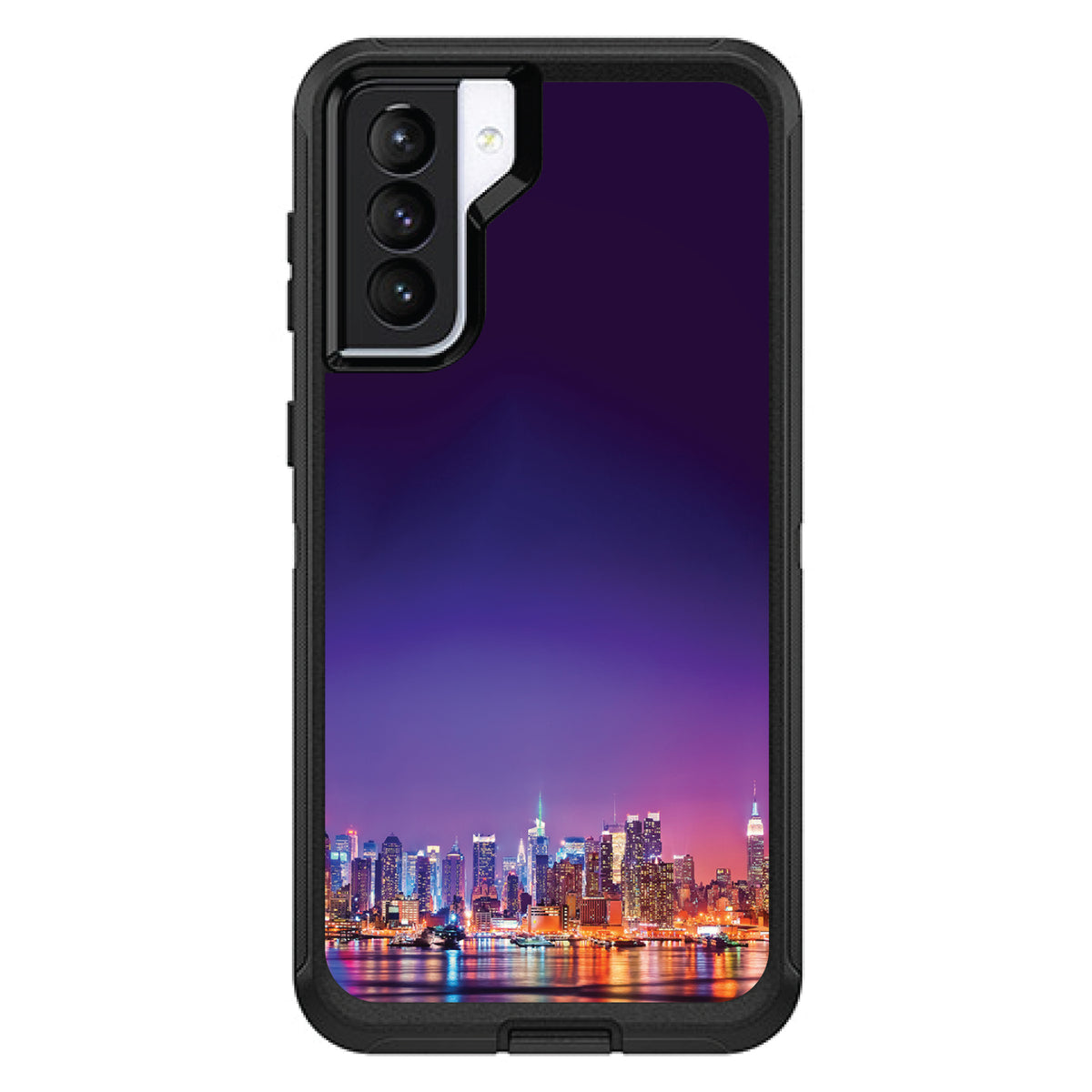 New York Skyline Night OtterBox Defender Case for iPhone & Galaxy, view 5
