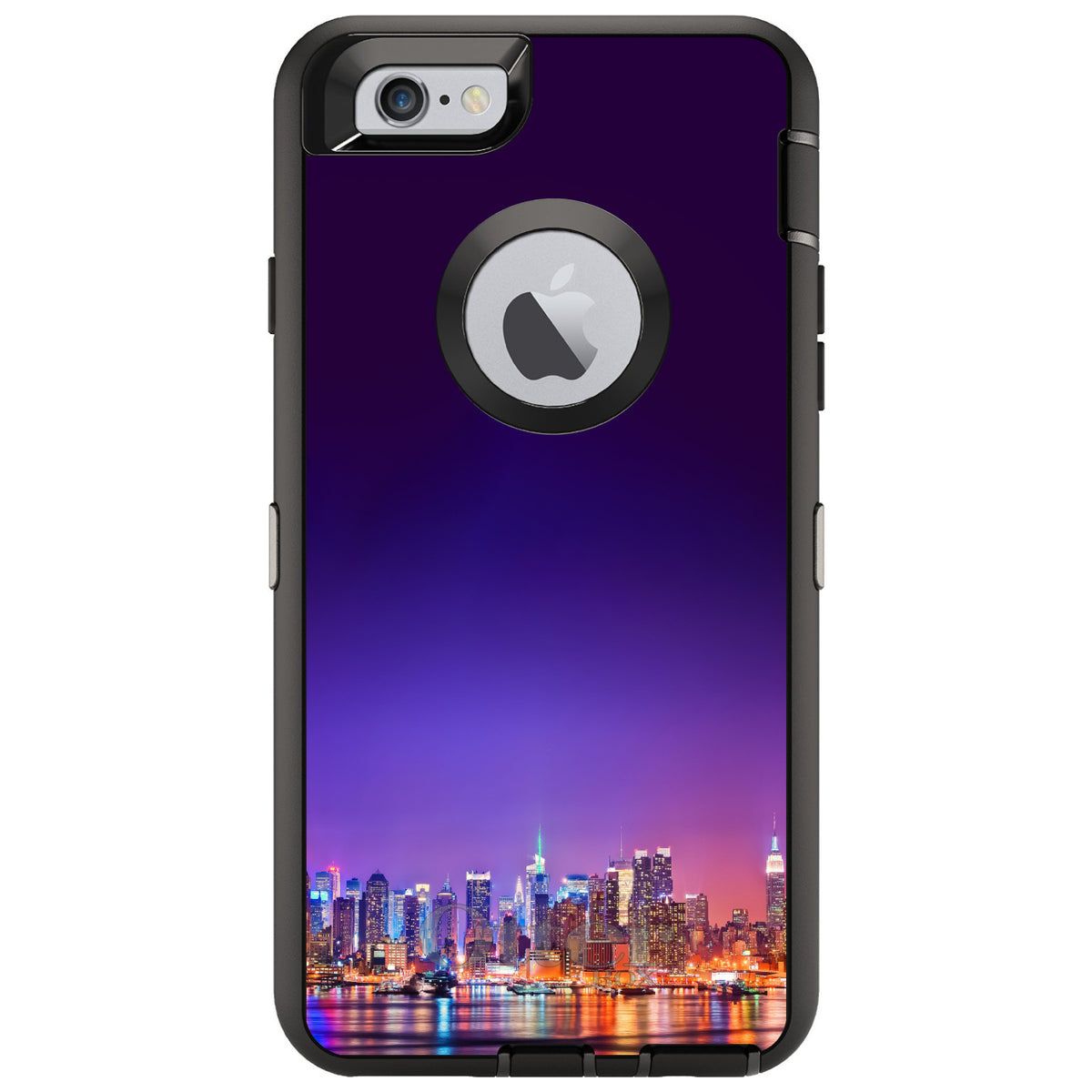 New York Skyline Night OtterBox Defender Case for iPhone & Galaxy, view 4