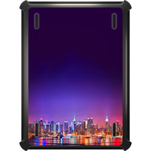 DistinctInk™ OtterBox Defender Series Case for Apple iPad / iPad Pro / iPad Air / iPad Mini - New York Skyline Night
