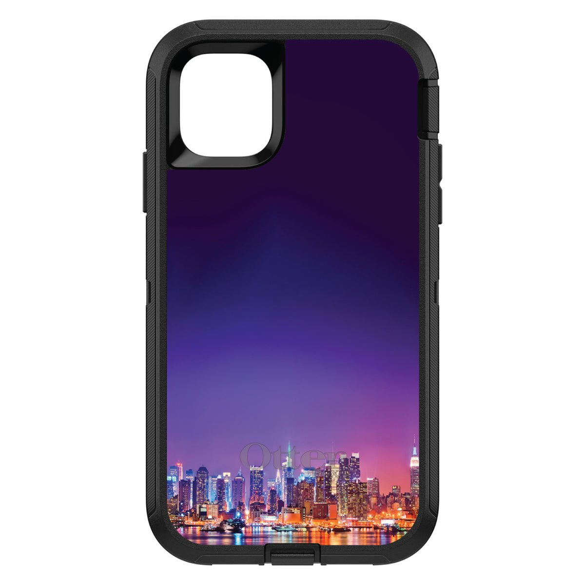 New York Skyline Night OtterBox Defender Case for iPhone & Galaxy, view 2