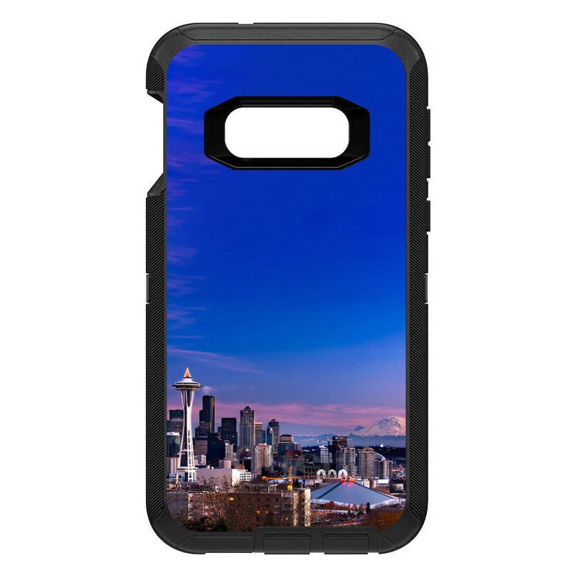 Seattle Skyline Night OtterBox Defender Case for iPhone & Galaxy, view 10