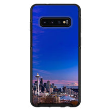 DistinctInk™ OtterBox Symmetry Series Case for Apple iPhone / Samsung Galaxy / Google Pixel - Seattle Skyline Night