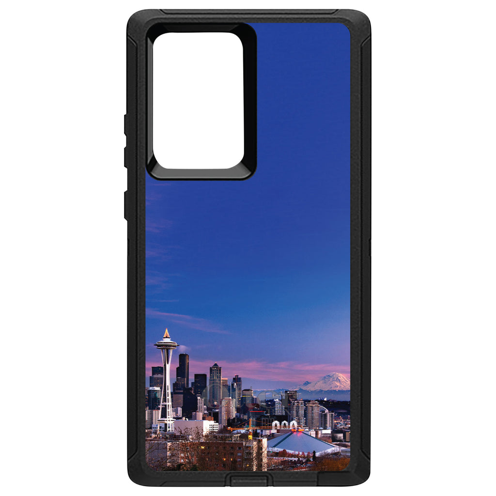 Seattle Skyline Night OtterBox Defender Case for iPhone & Galaxy, view 13