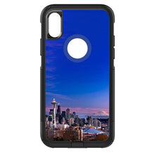 DistinctInk™ OtterBox Commuter Series Case for Apple iPhone or Samsung Galaxy - Seattle Skyline Night