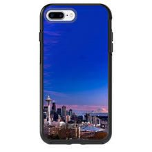 DistinctInk™ OtterBox Symmetry Series Case for Apple iPhone / Samsung Galaxy / Google Pixel - Seattle Skyline Night