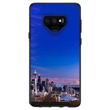 DistinctInk™ OtterBox Symmetry Series Case for Apple iPhone / Samsung Galaxy / Google Pixel - Seattle Skyline Night