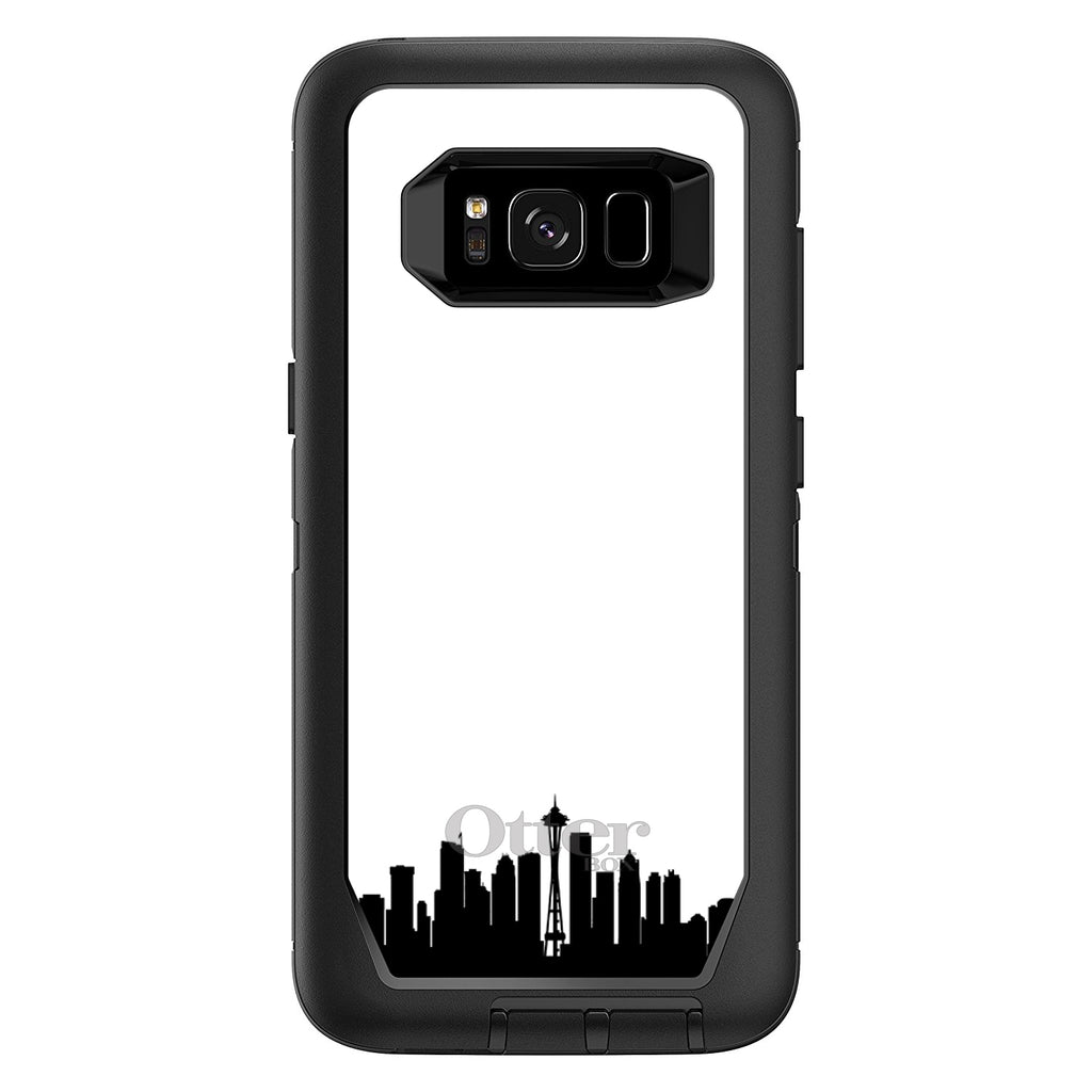 Seattle Skyline Silhouette OtterBox Defender Case for iPhone & Galaxy, view 12