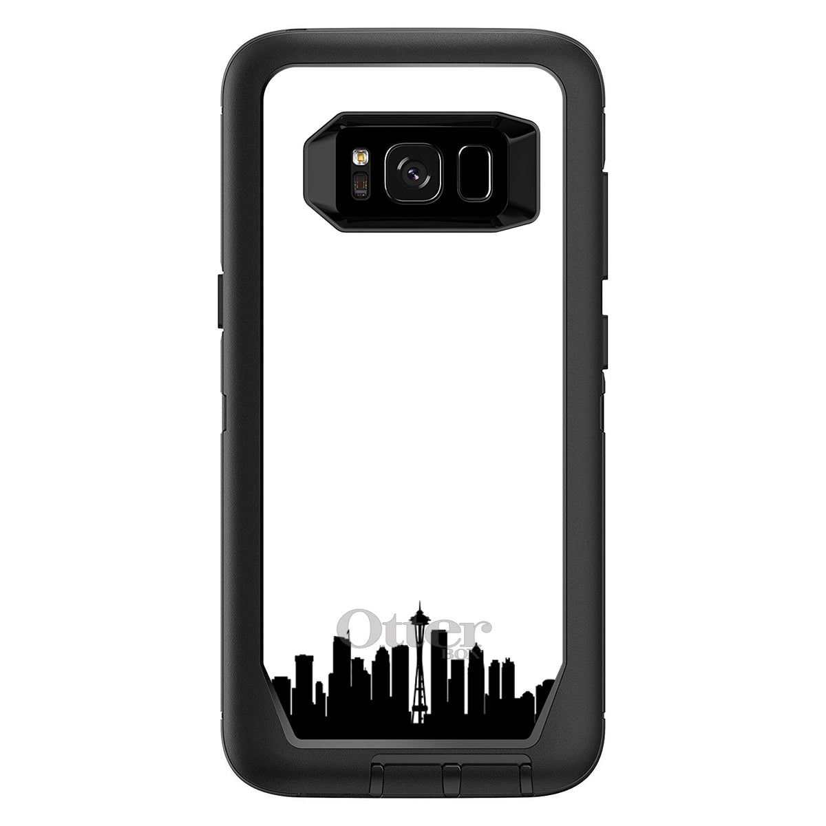 Seattle Skyline Silhouette OtterBox Defender Case for iPhone & Galaxy, view 12