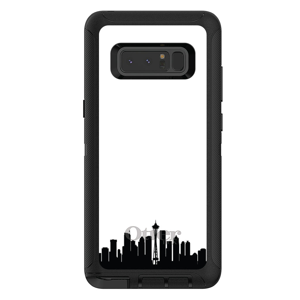 Seattle Skyline Silhouette OtterBox Defender Case for iPhone & Galaxy, view 17