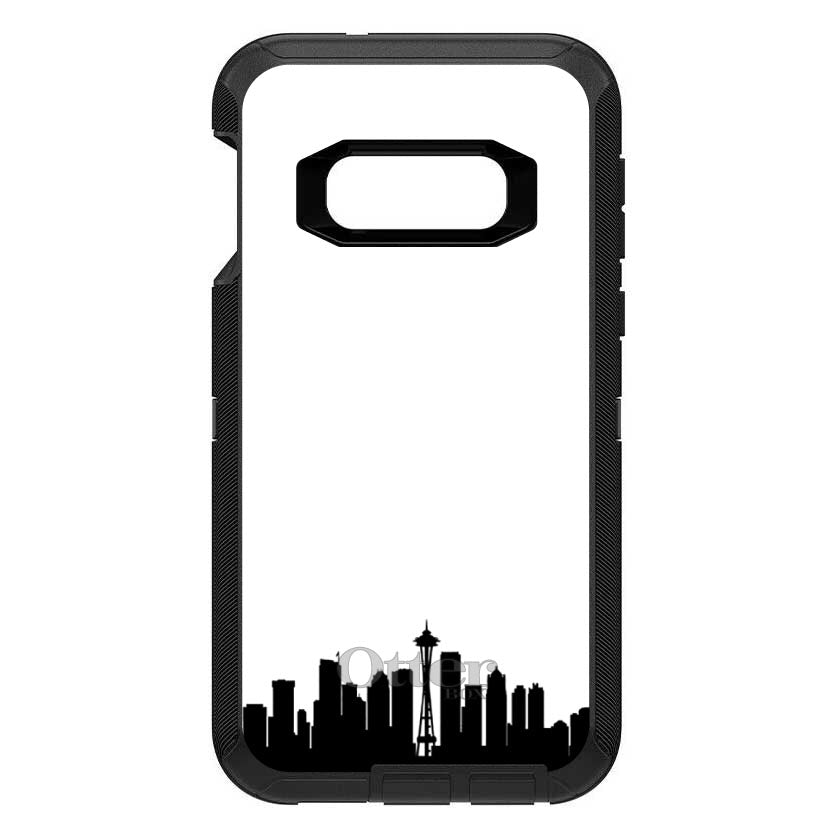 Seattle Skyline Silhouette OtterBox Defender Case for iPhone & Galaxy, view 10