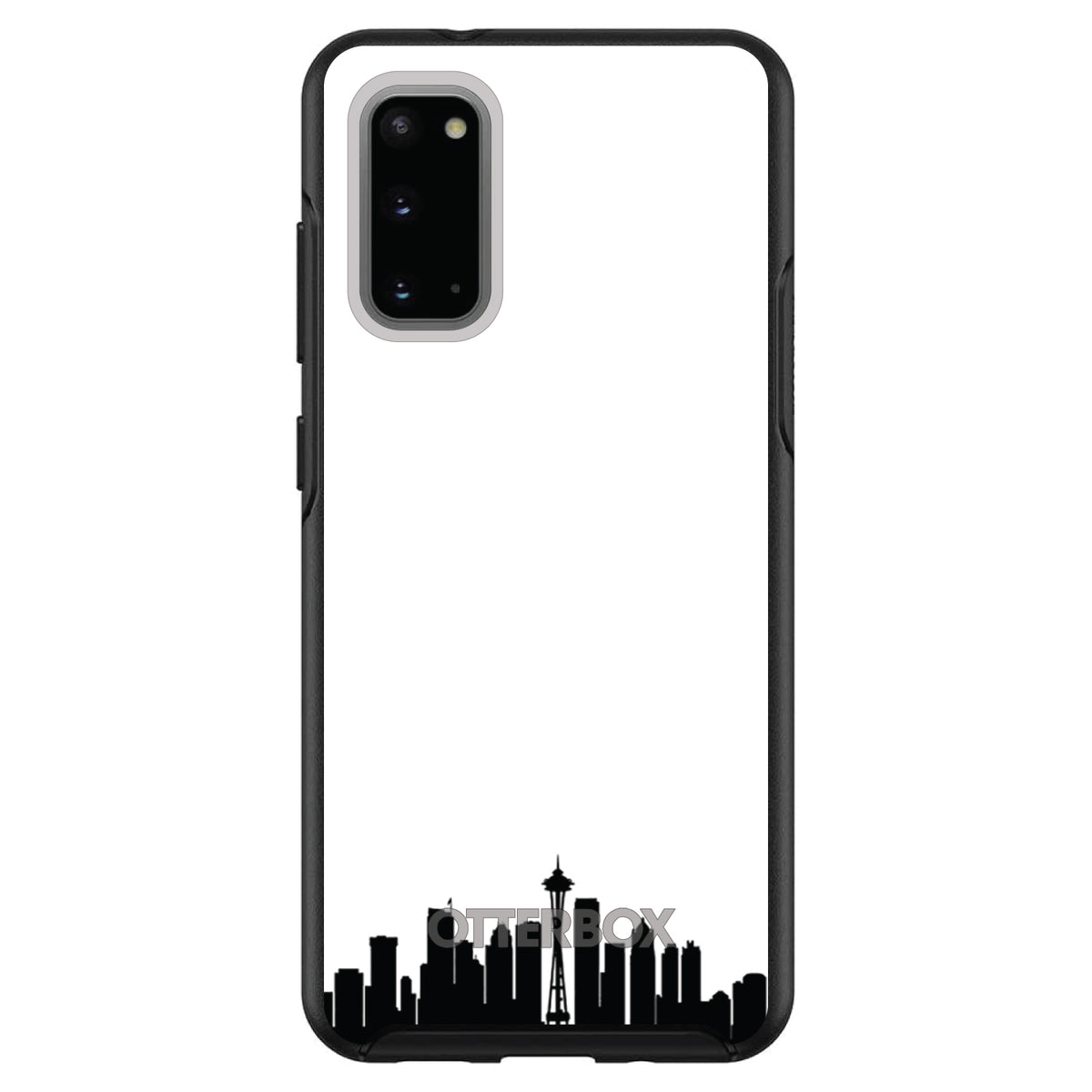 Seattle Skyline Silhouette OtterBox Symmetry Case for iPhone & Galaxy, view 5