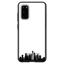 DistinctInk™ OtterBox Symmetry Series Case for Apple iPhone / Samsung Galaxy / Google Pixel - Seattle Skyline Silhouette