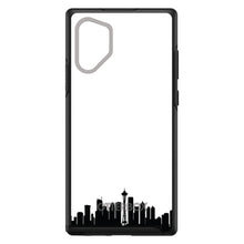 DistinctInk™ OtterBox Symmetry Series Case for Apple iPhone / Samsung Galaxy / Google Pixel - Seattle Skyline Silhouette