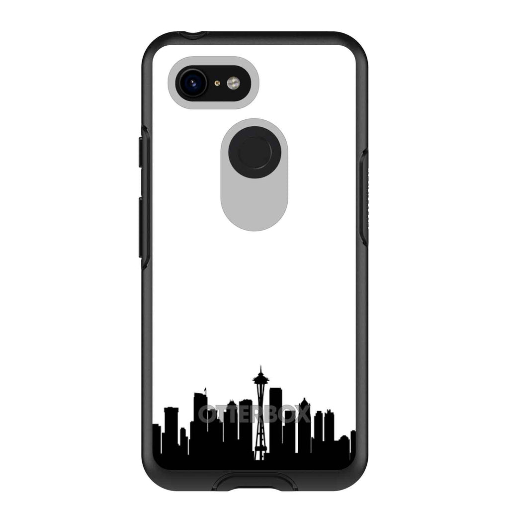 Seattle Skyline Silhouette OtterBox Symmetry Case for iPhone & Galaxy, view 15