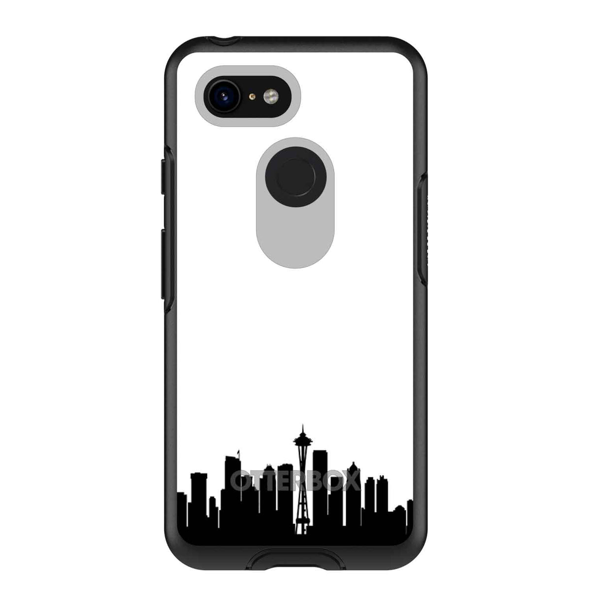 Seattle Skyline Silhouette OtterBox Symmetry Case for iPhone & Galaxy, view 15