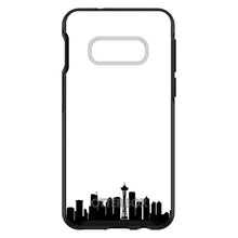 DistinctInk™ OtterBox Symmetry Series Case for Apple iPhone / Samsung Galaxy / Google Pixel - Seattle Skyline Silhouette