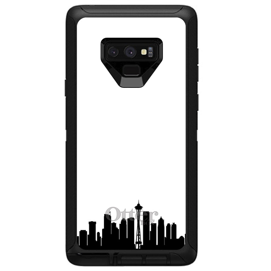 Seattle Skyline Silhouette OtterBox Defender Case for iPhone & Galaxy, view 16
