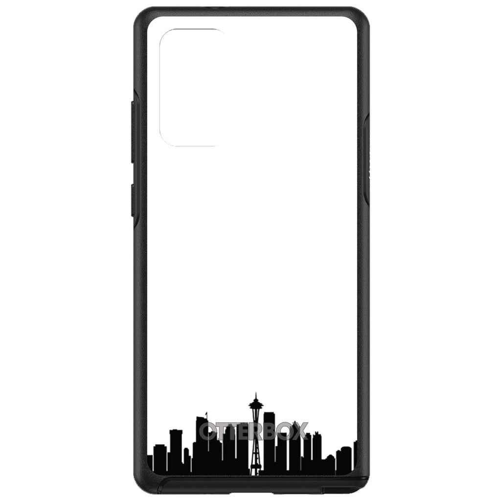 Seattle Skyline Silhouette OtterBox Symmetry Case for iPhone & Galaxy, view 10