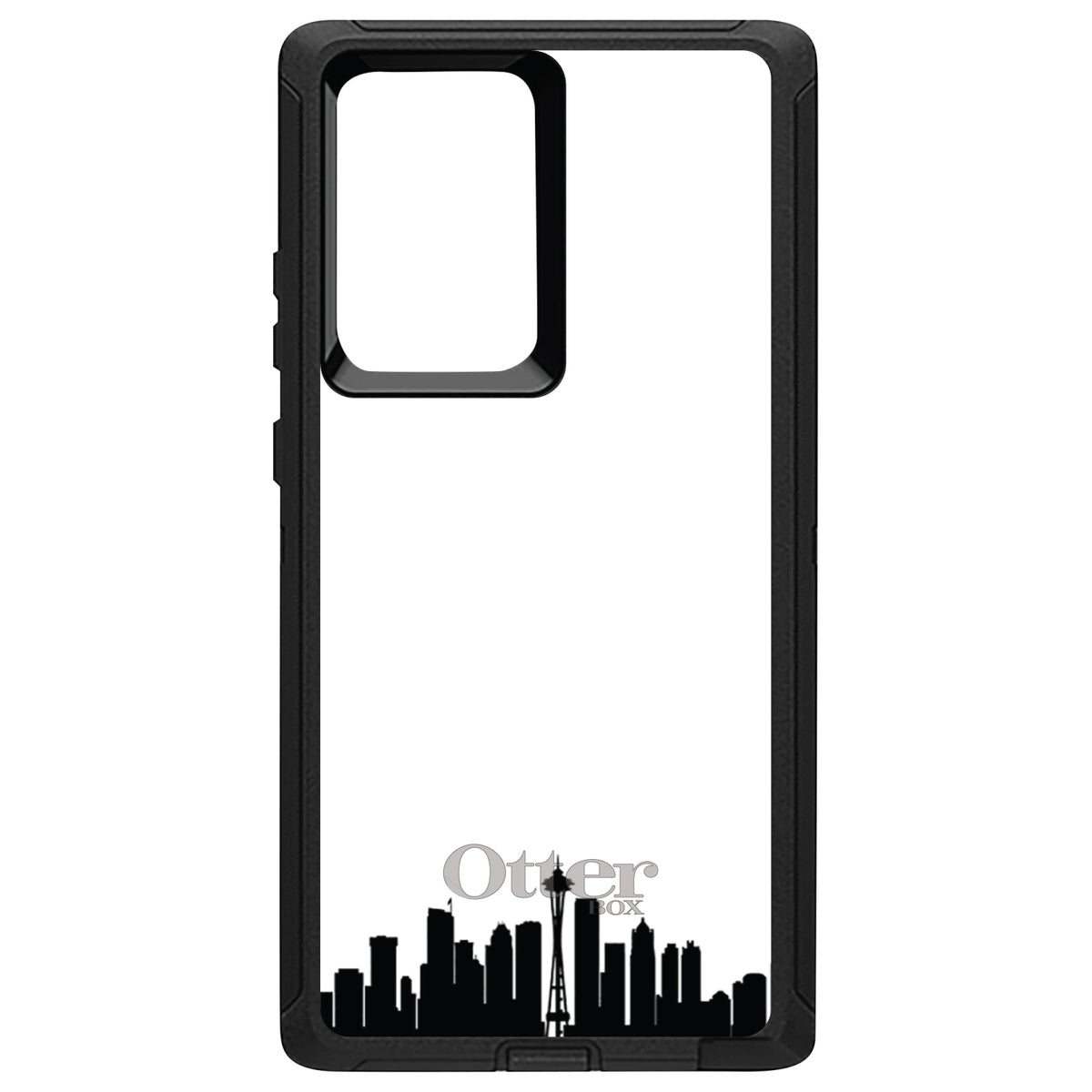 Seattle Skyline Silhouette OtterBox Defender Case for iPhone & Galaxy, view 13