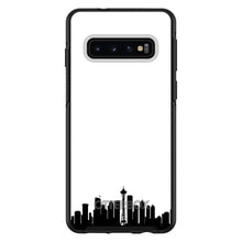 DistinctInk™ OtterBox Symmetry Series Case for Apple iPhone / Samsung Galaxy / Google Pixel - Seattle Skyline Silhouette