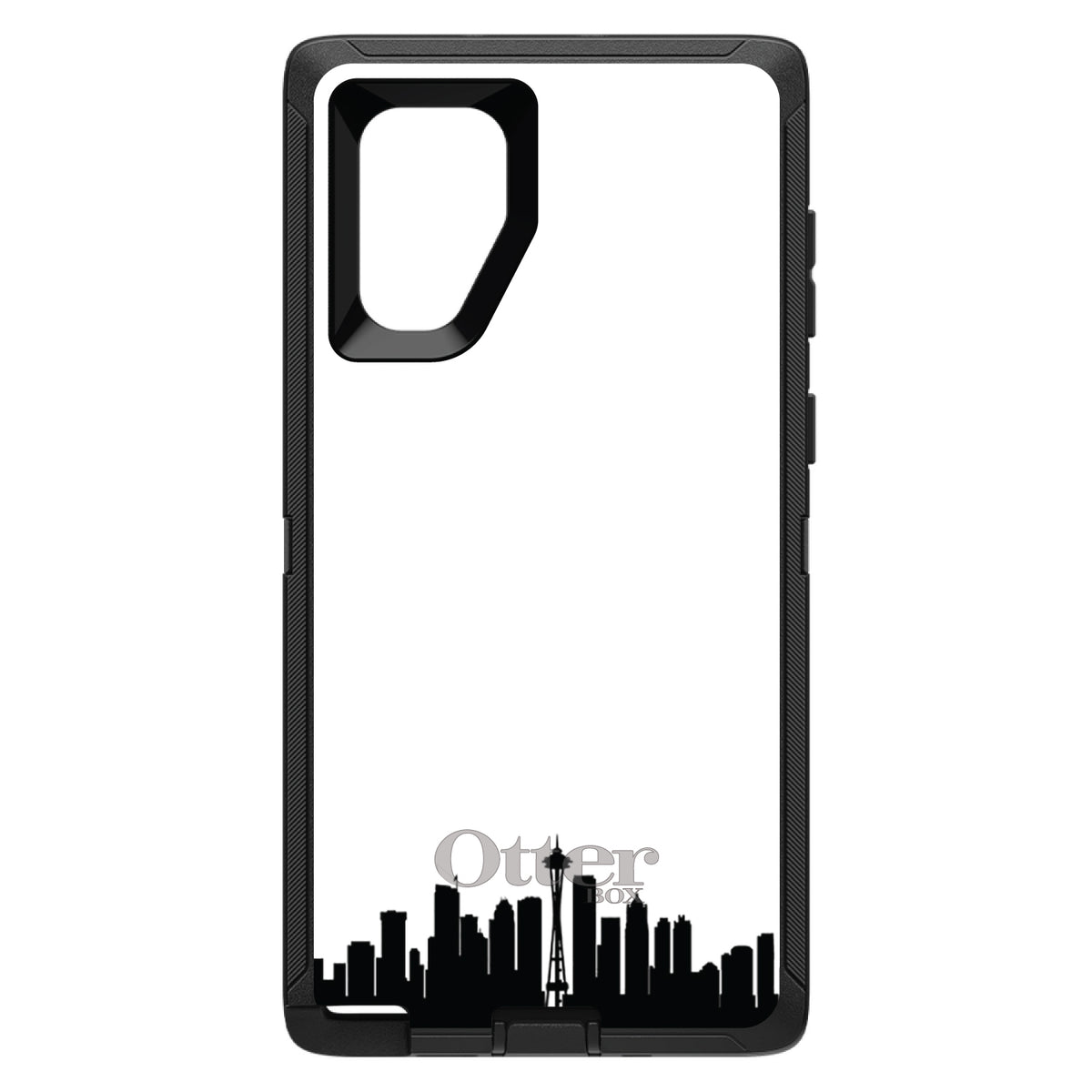 Seattle Skyline Silhouette OtterBox Defender Case for iPhone & Galaxy, view 14