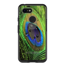 DistinctInk™ OtterBox Symmetry Series Case for Apple iPhone / Samsung Galaxy / Google Pixel - Peacock Feather Close Up
