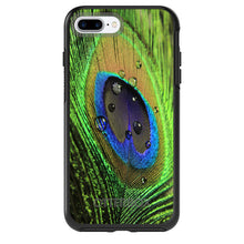 DistinctInk™ OtterBox Symmetry Series Case for Apple iPhone / Samsung Galaxy / Google Pixel - Peacock Feather Close Up