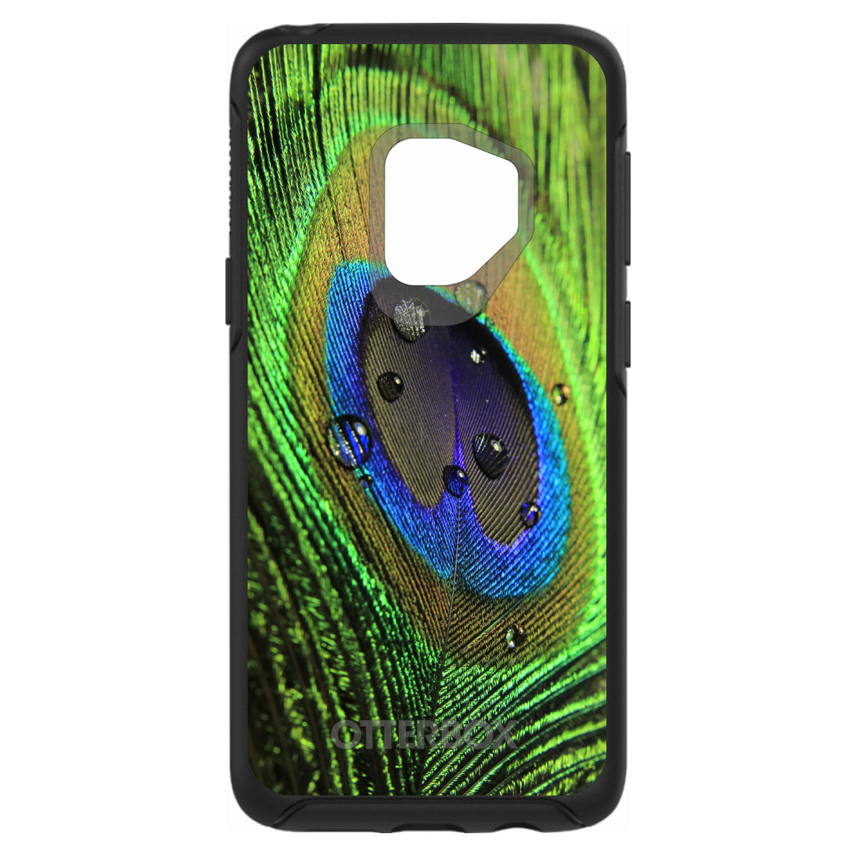 Peacock Feather Close Up OtterBox Symmetry Case for iPhone & Galaxy, view 8