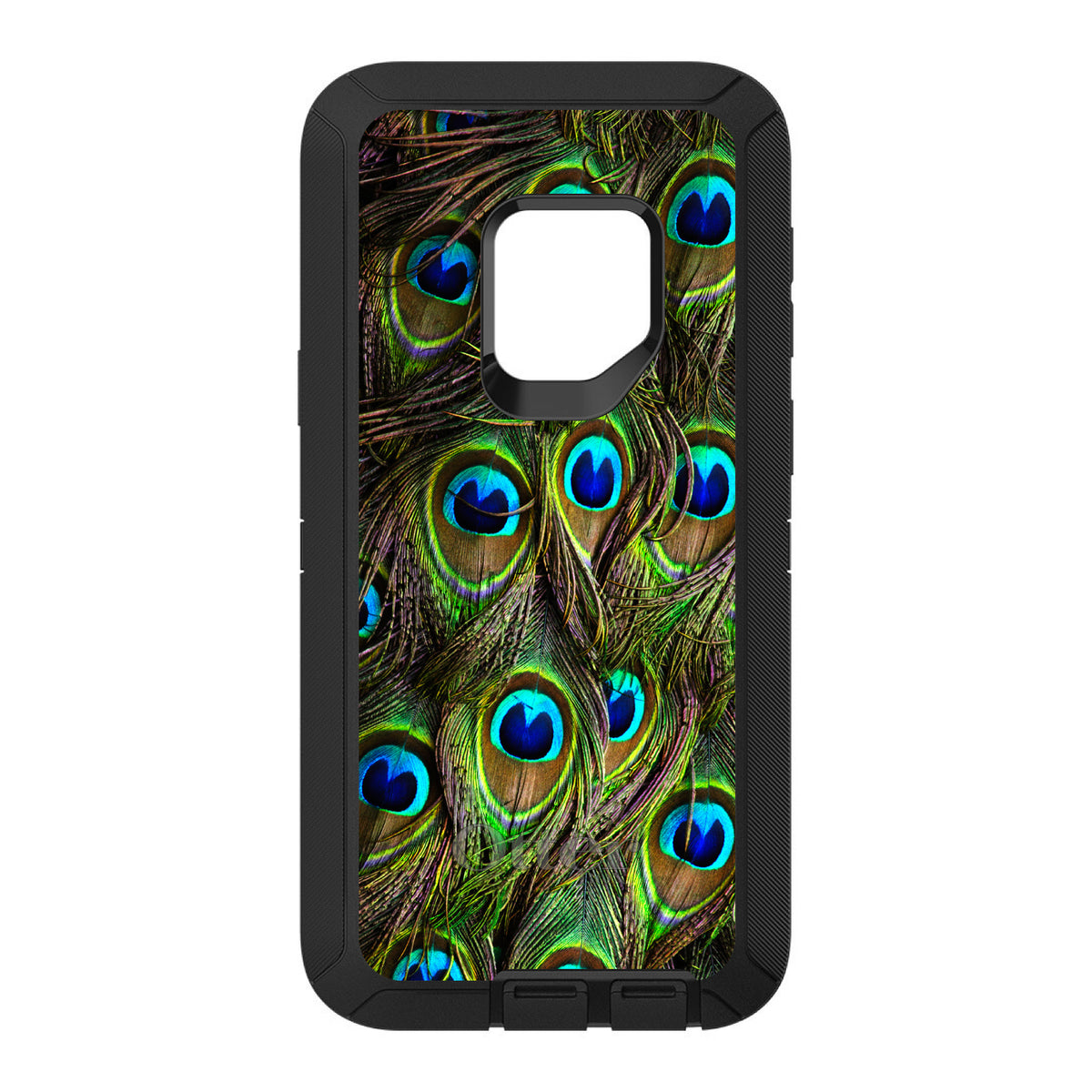 Peacock Feathers OtterBox Defender Case for iPhone & Galaxy, view 11