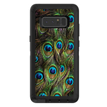 DistinctInk™ OtterBox Defender Series Case for Apple iPhone / Samsung Galaxy / Google Pixel - Peacock Feathers