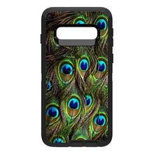 DistinctInk™ OtterBox Defender Series Case for Apple iPhone / Samsung Galaxy / Google Pixel - Peacock Feathers