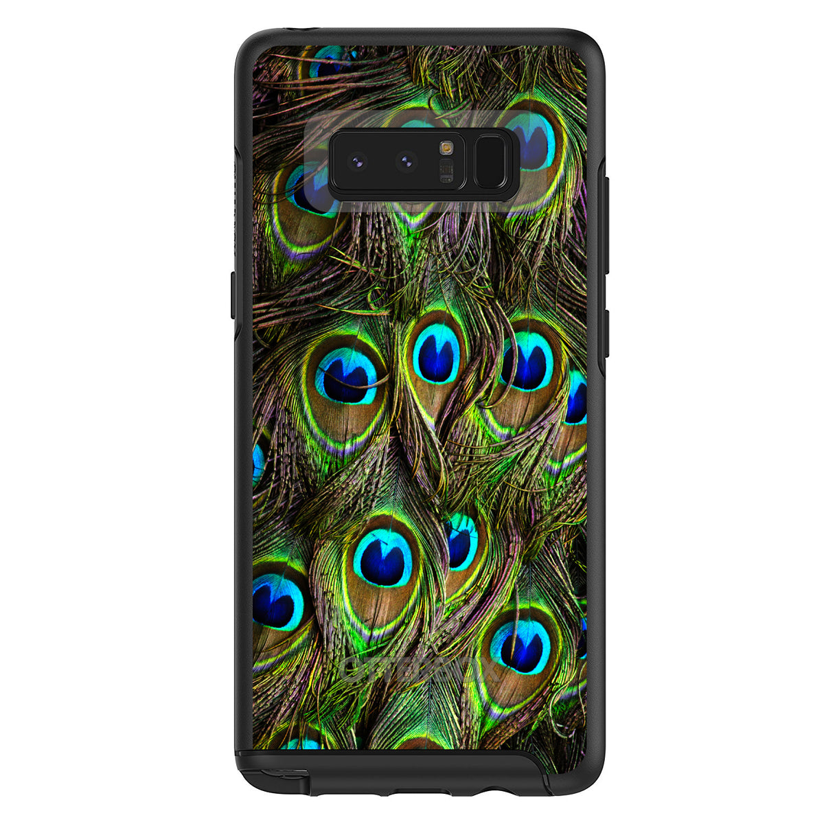 Peacock Feathers OtterBox Symmetry Case for iPhone & Galaxy, view 14