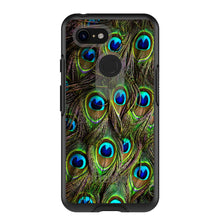 DistinctInk™ OtterBox Symmetry Series Case for Apple iPhone / Samsung Galaxy / Google Pixel - Peacock Feathers