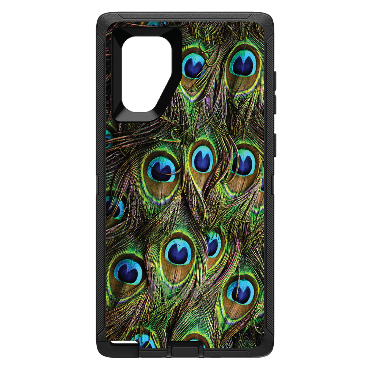 Peacock Feathers OtterBox Defender Case for iPhone & Galaxy, view 14