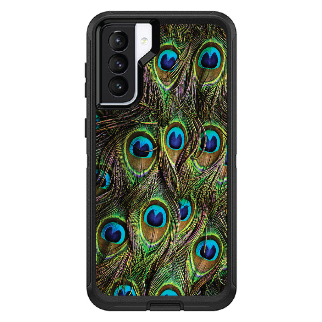 Peacock Feathers OtterBox Defender Case for iPhone & Galaxy, view 5