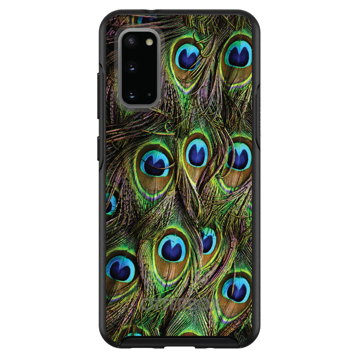 Peacock Feathers OtterBox Symmetry Case for iPhone & Galaxy, view 5