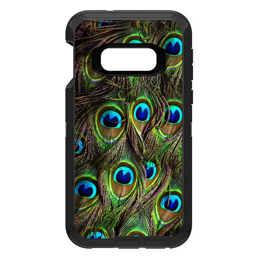 Peacock Feathers OtterBox Defender Case for iPhone & Galaxy, view 10